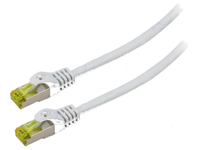 Cablaj Patch Cord S/FTP 6a 0,5m LSZH Gri 27AWG