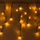 Instalație de Lumini LED, Extensibilă, 200 Becuri, Culoare Alb Extra Cald, Lungime 3.9m, Oem