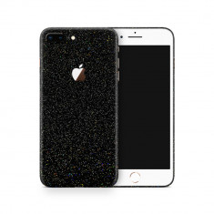 Skin Apple iPhone 8 Plus (set 2 folii) NEGRU GALACTIC foto