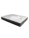 Set Saltea ortopedica, cu arcuri, Roza Super Lux Ortopedic 160x200x25cm, fermitate mediu spre tare, plasa de arcuri Bonell, fara vara-iarna, banda de