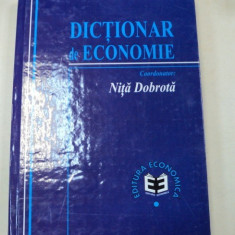 DICTIONAR DE ECONOMIE-NITA DOBROTA , 1999