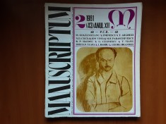Manuscriptum Nr.2 (43) 1981 foto