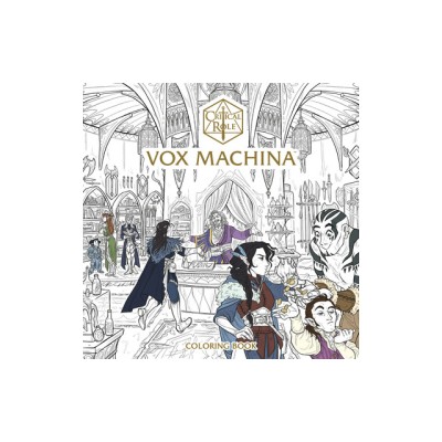 Critical Role: Vox Machina Coloring Book foto