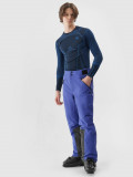 Pantaloni de schi membrana Dermizax 20000 pentru bărbați - bleumarin, 4F Sportswear