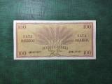 FINLANDA 100 MARKKAA 1957 SUPERBĂ
