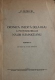 Cronica inedita dela Blaj a protosinghelului Naum Ramniceanu (Partea I-a) - St. Bezdechi