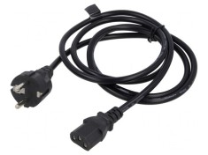 Cablu Alimentare 1,8m IEC C13 Mama PVC 3x0,75mm2
