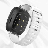 Curea din silicon compatibila cu Xiaomi Amazfit GTR 3, Telescoape QR, 22mm, Linen White