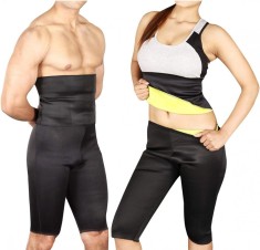Set centura si pantaloni de slabit prin tehnologia Neotex, Model Unisex