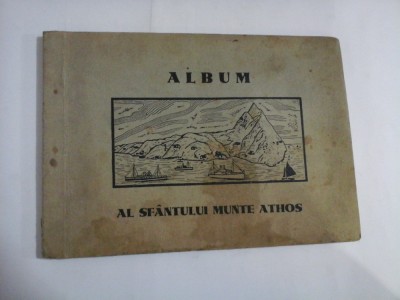 ALBUM CU VEDERI ALE SFANTULUI MUNTE ATHOS - EROMONAHUL DIOMID VALASA foto