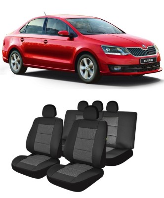 Set Huse scaune auto dedicate SKODA Rapid 2013 - 2019 bancheta fractionata foto