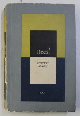 SCRIERI ALESE de PASCAL , 1967 foto
