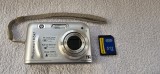 Aparat foto digital HP PhotoSmart M547, 6MP + CARD ,FUNCTIONEAZA CU 2 BATERII SAU ACUMULATORI .