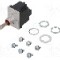 Intrerupator basculant, 3 pozitii, mod comutare (ON)-ON-(ON), DPDT, HONEYWELL - 2TL1-70