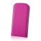 Husa Flip DeLuxe iPhone 6 Roz