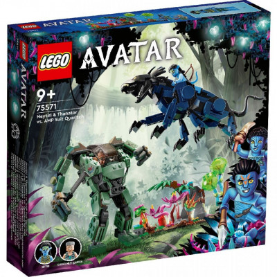 LEGO Avatar Neytiri Si Thanator Contra Robotul Amp Quaritch 75571 foto