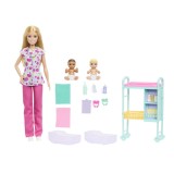 BARBIE YOU CAN BE ANYTHING PAPUSA DOCTOR PEDIATRU CU ACCESORII