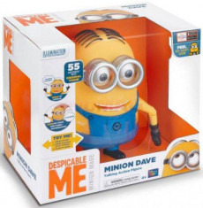 Figurina interactiva cu multiple functii Minions Dave foto