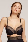 Sutien minimizer cu reducție a spatelui, Gisela 1/0362, Nero, 75D