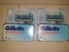 8 Rezerve Gillette Skinguard Sensitive, nou foto