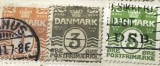 Cumpara ieftin Timbre Danemarca Interbelica TMB1DK serie/lot de 3