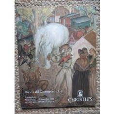 ALBUM CATALOG LICITATIE CHRISTIE&#039;S 11 DECEMBRIE 1991