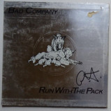 LP (vinil vinyl) Bad Company &ndash; Run With The Pack (EX), Rock