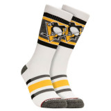 Pittsburgh Penguins articole NHL Cross Bar Crew Socks - L/XL (43-48)