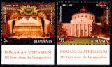 Romania 2013, LP 1968, Ateneul Roman - 125, seria tab R jos, MNH! LP 16,90 lei