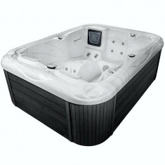 Jacuzzi 3 Persoane Wellis Mars cu Sistem Audio, Hidromasaj, Iluminat LED foto