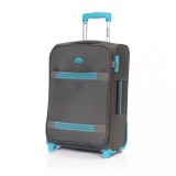 LAMONZA Troler STREAM 54X36X20 CM GRI/TURCOAZ ProVoyage Vacation