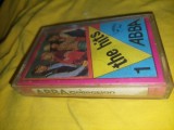 Caseta audio vintage 1 THE HITS ..ABBA..Caseta vintage pentru casetofon ,de colectie