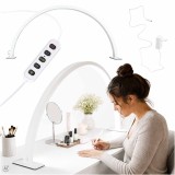 Lampa de birou pentru cosmetica sau manichiura, cu LED-uri, fara umbre, design