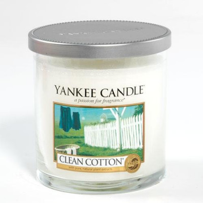 Yankee Candle. Clean Cotton&amp;reg; Tumbler Candle foto