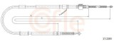 Cablu frana de parcare Mitsubishi L200 Motor 2.4 4WD, 2.5 TD 4WD, parte montare spate, dreapta, lungime 1994/1780 mm, OE MR128204