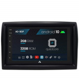 Navigatie Fiat Ducato, Android 10, P-Quadcore 2GB RAM + 32GB ROM, 7 Inch - AD-BGP1002+AD-BGRFI0262DIN