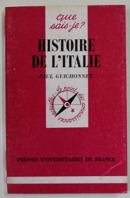HSITOIRE DE L &amp;#039;ITALIE par PAUL GUICHONNET , 1997 foto