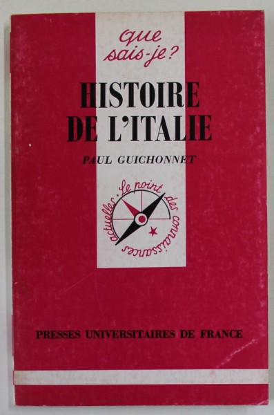 HSITOIRE DE L &#039;ITALIE par PAUL GUICHONNET , 1997