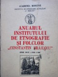 Anuarul Institutului de Etnografie si Folclor Constantin Brailoiu, tom 3/1992 (Editia: 1992)