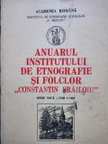 Anuarul Institutului de Etnografie si Folclor Constantin Brailoiu, tom 3/1992 (1992)