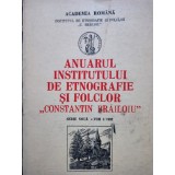 Anuarul Institutului de Etnografie si Folclor Constantin Brailoiu, tom 3/1992 (Editia: 1992)