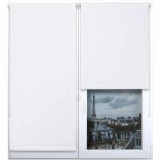 Rulou Blackout 150X180 Cm &ndash; Alb Compoziție Polyester + Pvc | Jaluzele