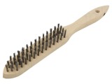 Perie fir s&acirc;rmă oțel STAHLWILLE lemn 285mm cod 77090003