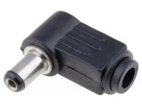 Mufa alimentare DC tata 5.5mm x 2.1mm pe cablu 9mm PC-2.1/5.5K