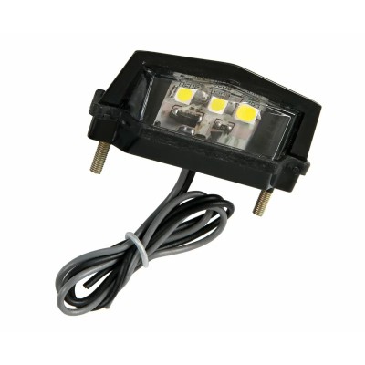 Lampa iluminat numar inmatriculare cu 3 SMD 12V - Alb Garage AutoRide foto