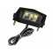 Lampa iluminat numar inmatriculare cu 3 SMD 12V - Alb Garage AutoRide