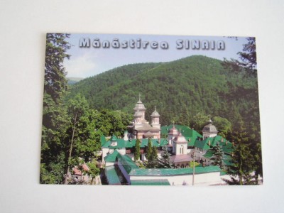 MRC - CARTI POSTALE MANASTIREA SINAIA NR 1 foto