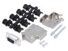 D-Sub 9-Pin Mufă Mamă Unghi 45&deg; pentru Cablu, MH CONNECTORS