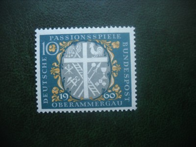 HOPCT GERMANIA JOCURILE PASIUNII 1960 -1 VAL MNH 511 foto