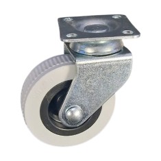 Roata pentru mobila cu rulment, &Oslash; 50 x 16 mm, placa 37 x 37 mm